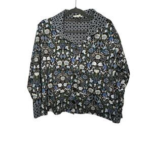 Vera Bradley Enchanted Wonderland Pajama Top S Woodland Cottagecore Whimsigoth